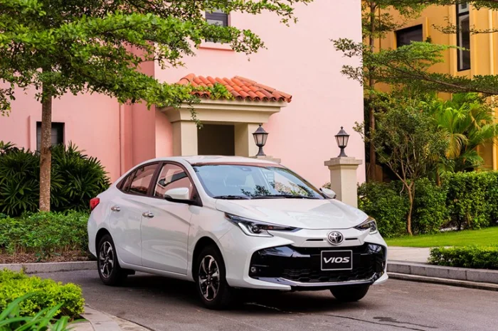 Toyota Vios 2024 với thiết kế ngoại hình ấn tượng